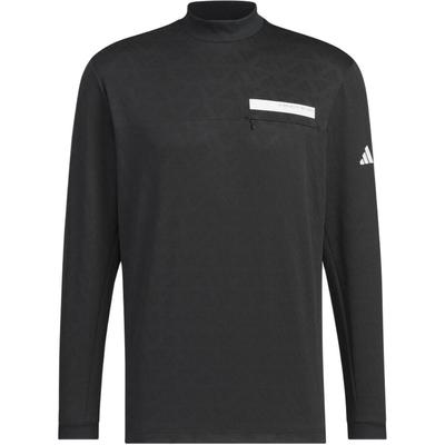 Aeroready Sun Protection Comfortable Long Sleeve T-Shirt Men Tops Black IM6410