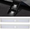 2pcs RV Step Lights Day Night Perception High Sensitivity White Lighting Motion Sensor Light Strip