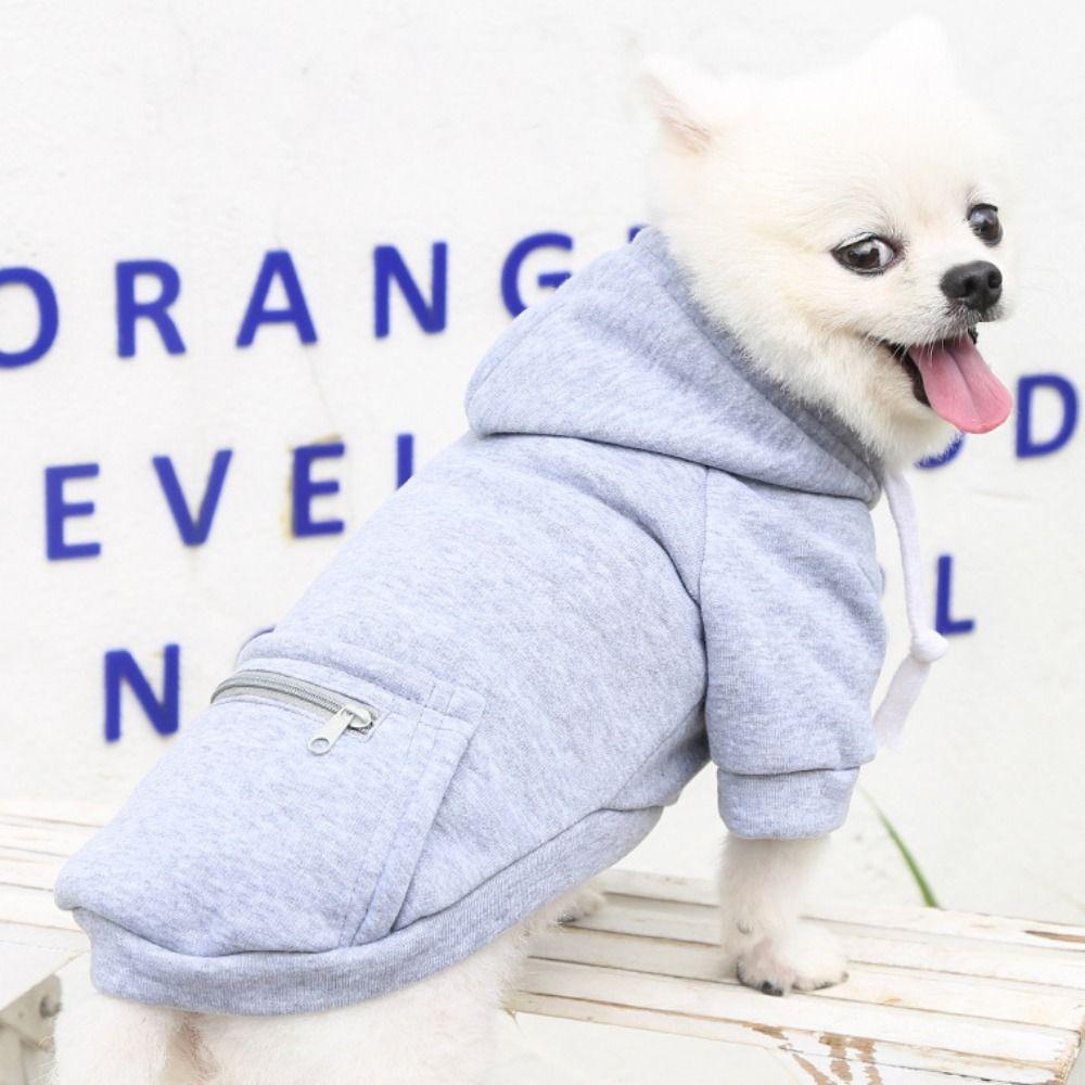 Soft Big Dog Hoodie Warm Dog Sweater Coat Dogs Winter Sweatshirt  for Large Dogs