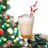 Disposable Paper Straws Christmas Beverage Crafts Party DIY Projects