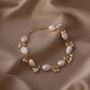 Freshwater Pearls In Niche Design Bracelet Beads Beaded Simple Cold Wind Temperament Hand Jewelry