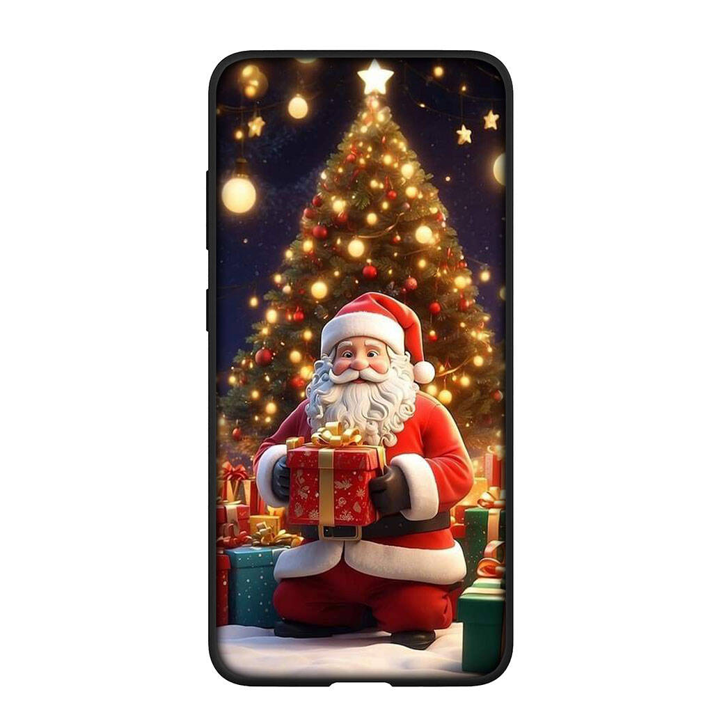 Case for iPhone 17 16 15 Xiaomi Poco F8 F7 X7 X6 M8 C85 C75 C71 Redmi Note 14 13 12 11 Pro Max A3 A4 14C 13C 15C Santa Claus Gift Merry Christmas Deer