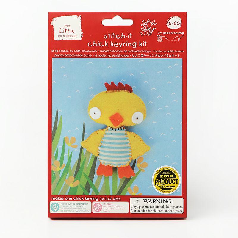 

First Sewing! Learning to Make Stuffed Toys Exported to UK Kids Handmade Material Package Animal Pendant DIY Chick
