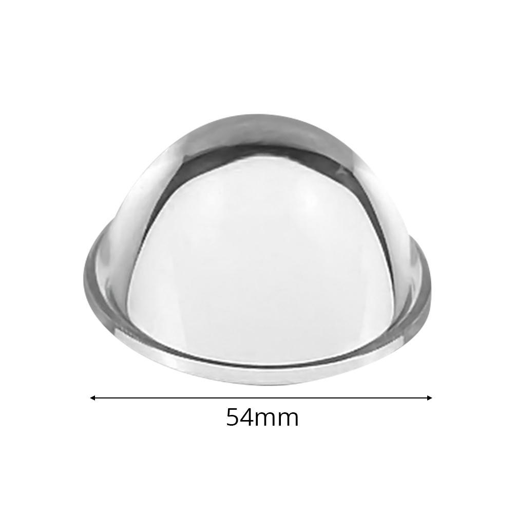 LED Lens 30//44//54//66mm Plano Convex Glass Condenser Optical Focal Length