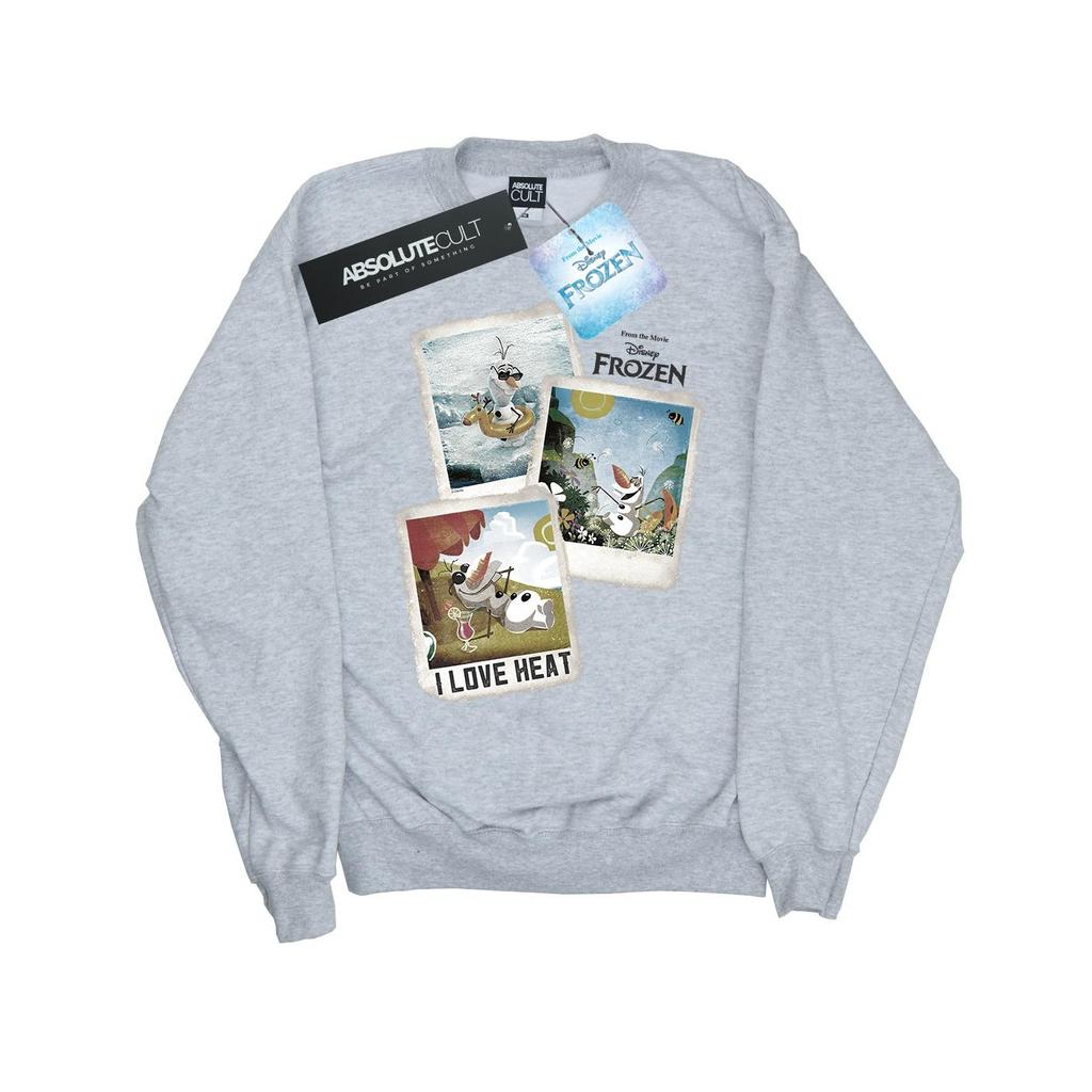 frozen Mens Olaf Polaroid Sweatshirt