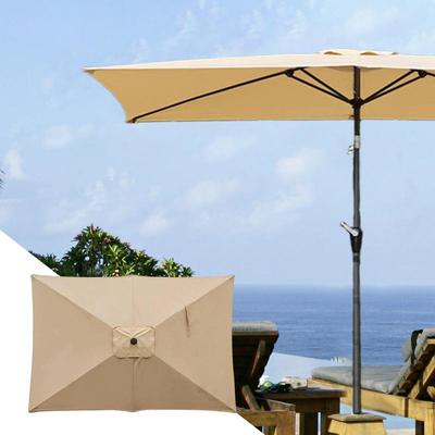 Schirm Ersatzbespannung 200x300cm Robuster Schirm UV-Schutz Markisenbezug Ampelschirm Oberteil Für Terrasse Hinterhof
