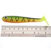 Bass Master Fishing Lure TPR Soft Worm Lure Trout Lure Artifical Pesca Bait Minnow Hollow Belly Paddle Tail Swimbait