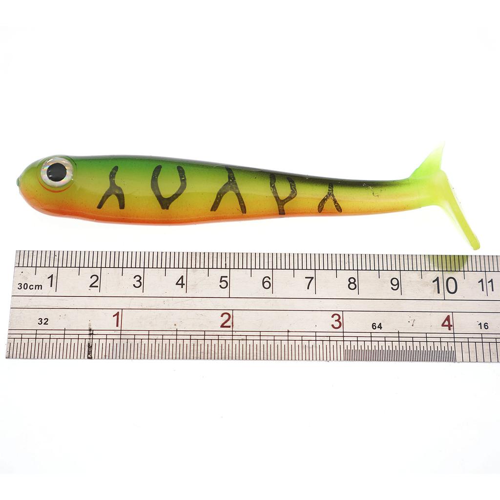 Bass Master Fishing Lure TPR Soft Worm Lure Trout Lure Artifical Pesca Bait Minnow Hollow Belly Paddle Tail Swimbait
