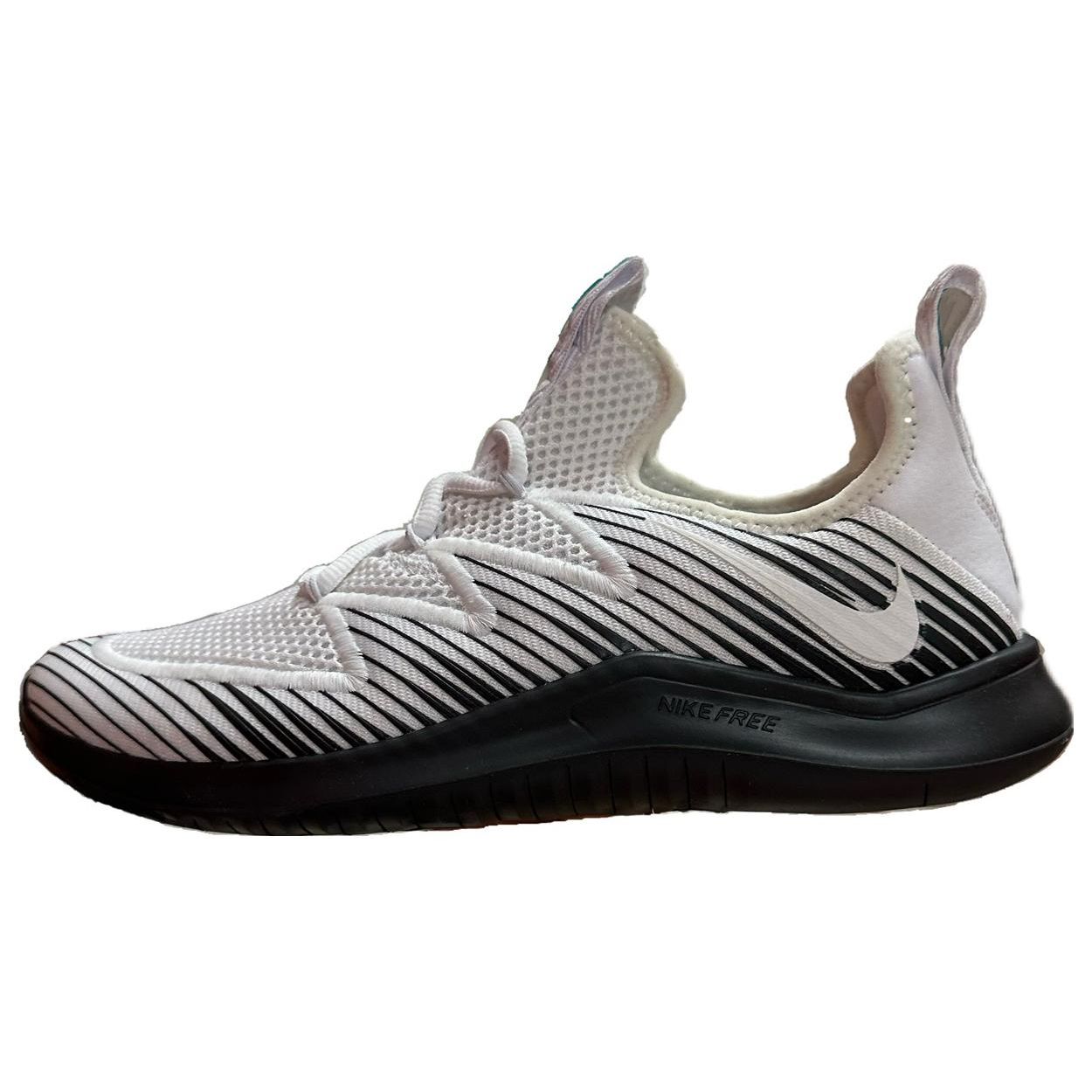 

Nike Бесплатные TR 9 Нескользящие Прочные Низкие Кроссовки для Тренировок Мужские Кроссовки Белые Черные AO0252-101 42