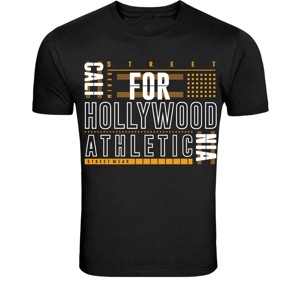 California For Hollywood Athletic T-Shirt - Streetwear Urban