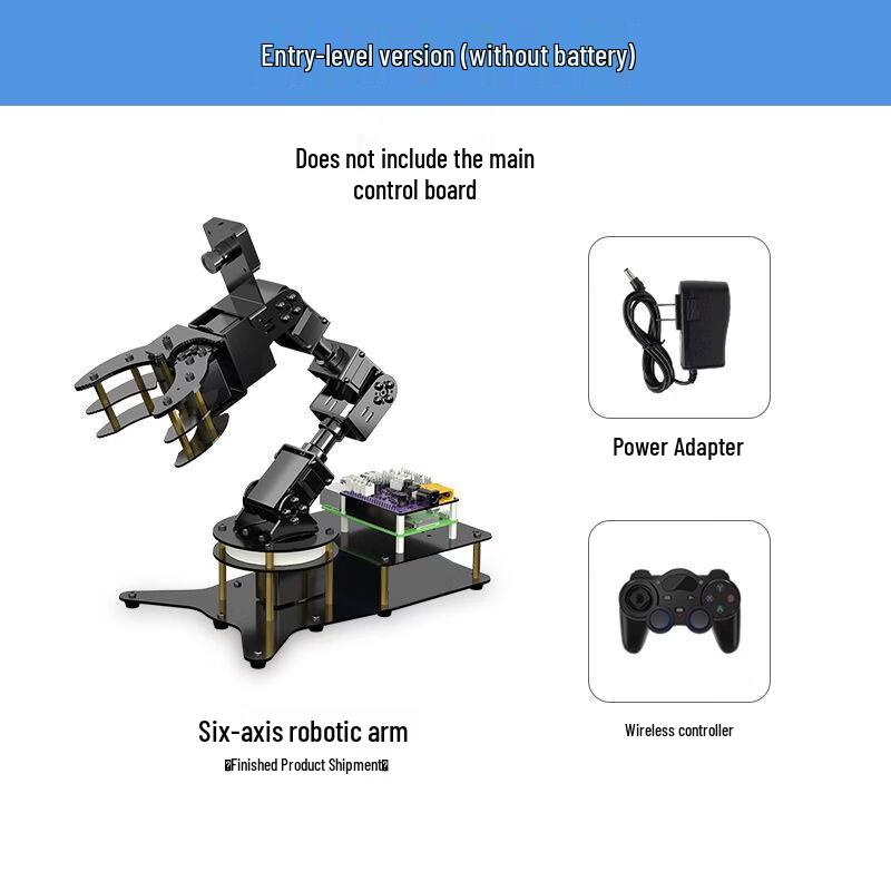 XIAOR GEEK Outdoor Raspberry Pi 6-DOF Visual & Voice Programming Robot N/A