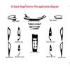 Buick Regal 2020-21 GS Center Console Carbon Fiber Shifter Wrap Interior Sticker