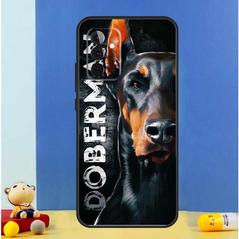 Dachshund Doberman Dog Case For Samsung Galaxy A55 A35 A15 A36 A06 A16 A26 A56 A53 A32 A52 A33 A13 A14 A34 A54 A17