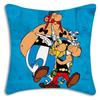 Federe Cuscino Carine Asterix E O-Obelix Cartone Animato Divano Decorativo Casa Stampa Double-sided Peluche Corto Federa Cuscino Carina