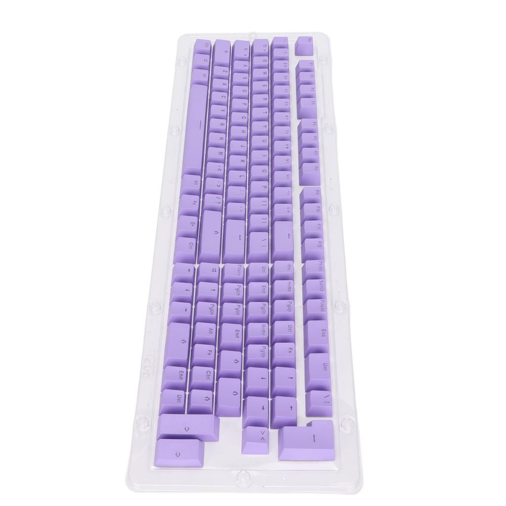 Keyboard Keycaps 114 Key PBT OEM Height Two Color Injection Light Transmitting Mechanical Keyboard Keycap