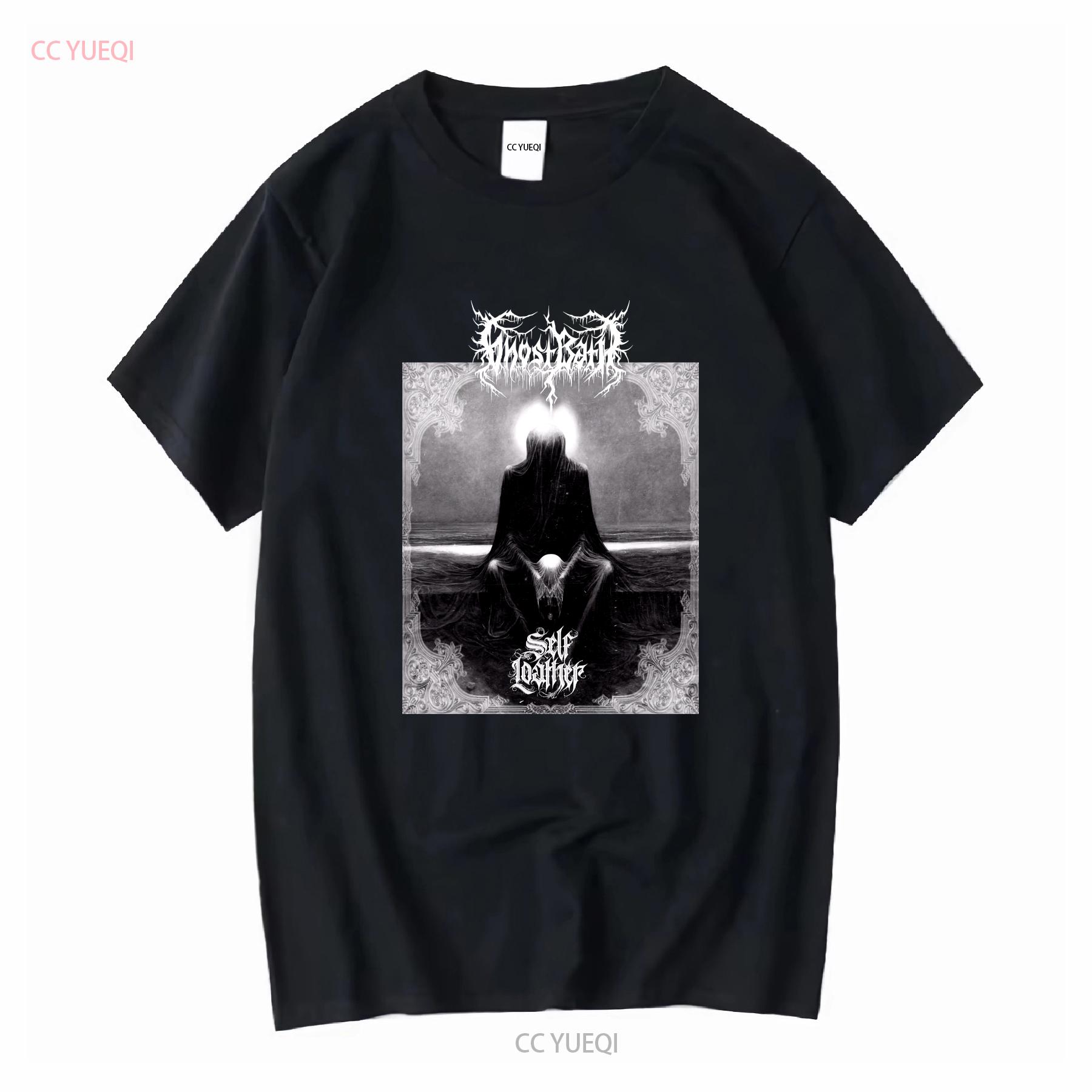 

NWT Ghost Bath Self Loather American Black Metal Band Album Music T SHIRT S 4XL long sleeves vintage Washed homme Stylish 4XL