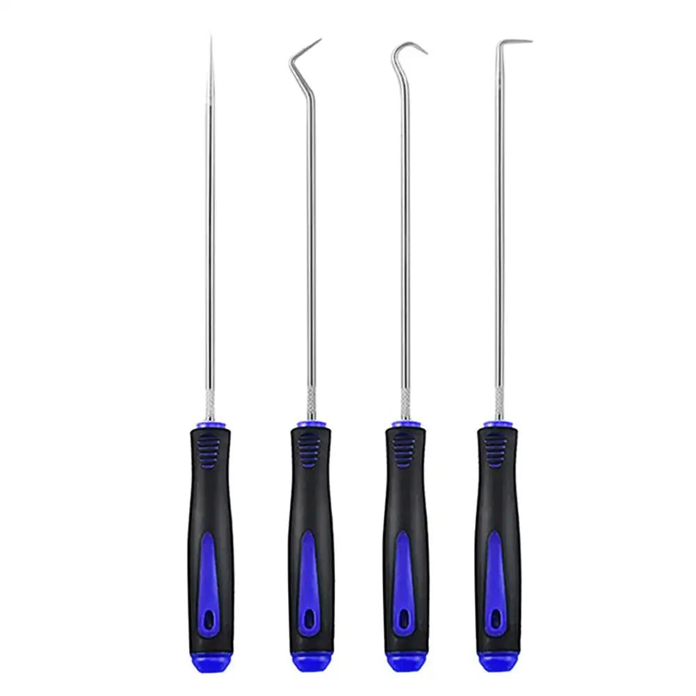 4Pcs Car Oil Seal Screwdrivers Auto Oil Seal O-Ring Seal Gasket Pick Puller Remover Car Repair Tools Pick Hooks Tools