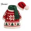 Decorative Patched Goose Clothing Set Christmas Porch Outfit, Festive Poinsettia Costume, Winter Holiday Outfit Clothes with Hat, Seasonal Apparel for