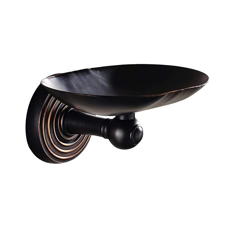 

Black Vintage Style Solid Antique Brass Shower Soap Dish Holder Bathroom Soap Basket and Oil Rubbed Bronze Soap Shelf 84500-85