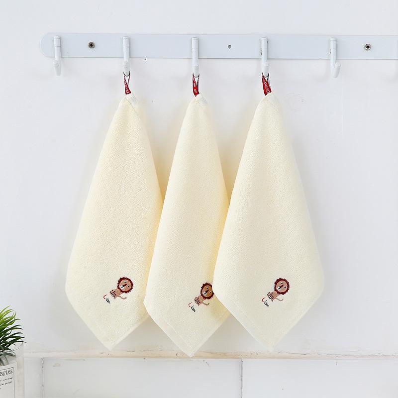 Soft Absorbent 32-Strand Cotton Baby Towel 25x25cm - Ideal for Face and Hand Washing