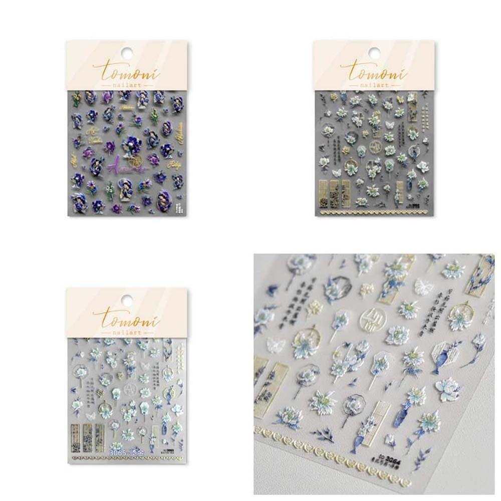 

Древний костюм цветок маникюр листья наклейки для ногтей украшения для ногтей наклейки для ногтей аксессуары для ногтей