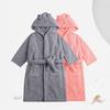 Soft Flannel Robes Clothes Thickened Children's Nightgown High Quality Kids Bathrobe  Winter