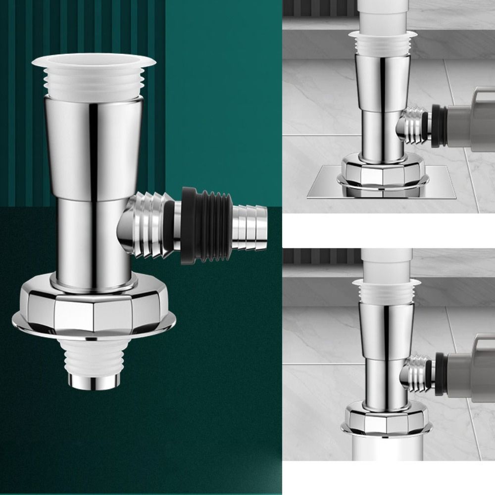 Anti-Overflow Floor Drain Connector Anti Smell Floor Drain Adapter Floor Drain Joint  Dishwasher