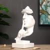 Silence Is Golden Modern Character Sculpture Ornament