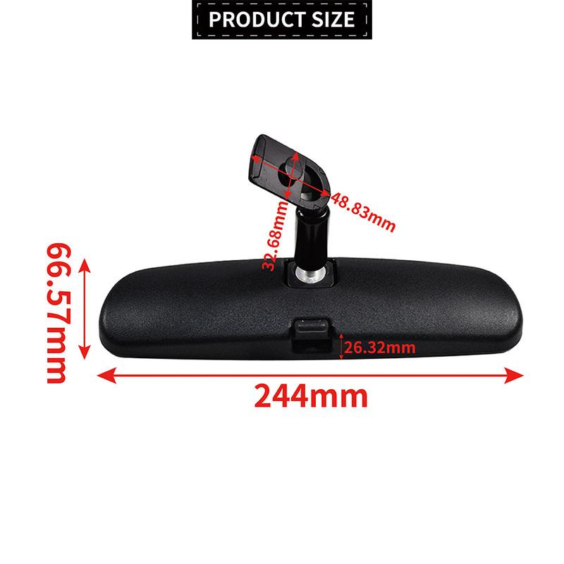 1 Pc New Interior Rear View Mirror Black 92039FE000 92039FE001 For Subaru Forester Impreza Rearview Mirror Car Accessories