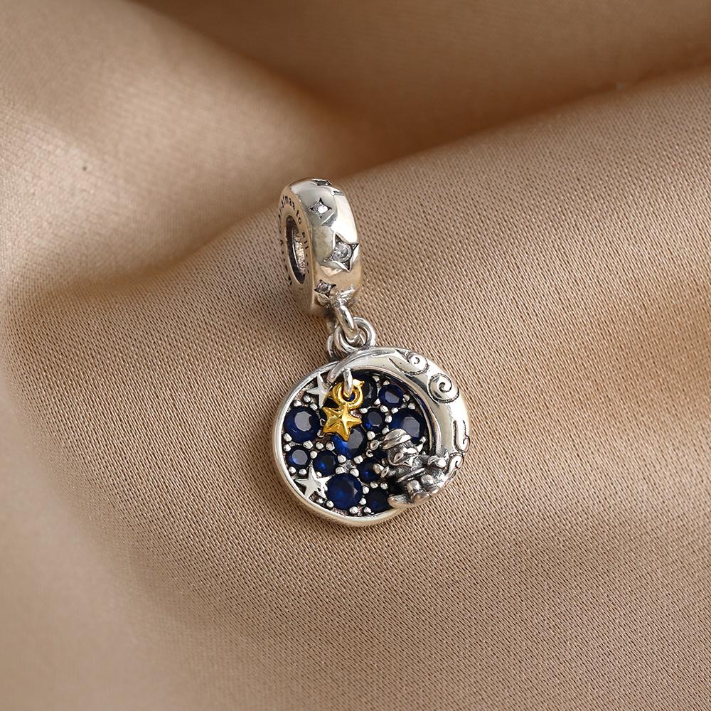 New Colorful Love Puzzle Charm Bead Jewelry 925 Silver Women's Bracelet DIY Jewelry Gift