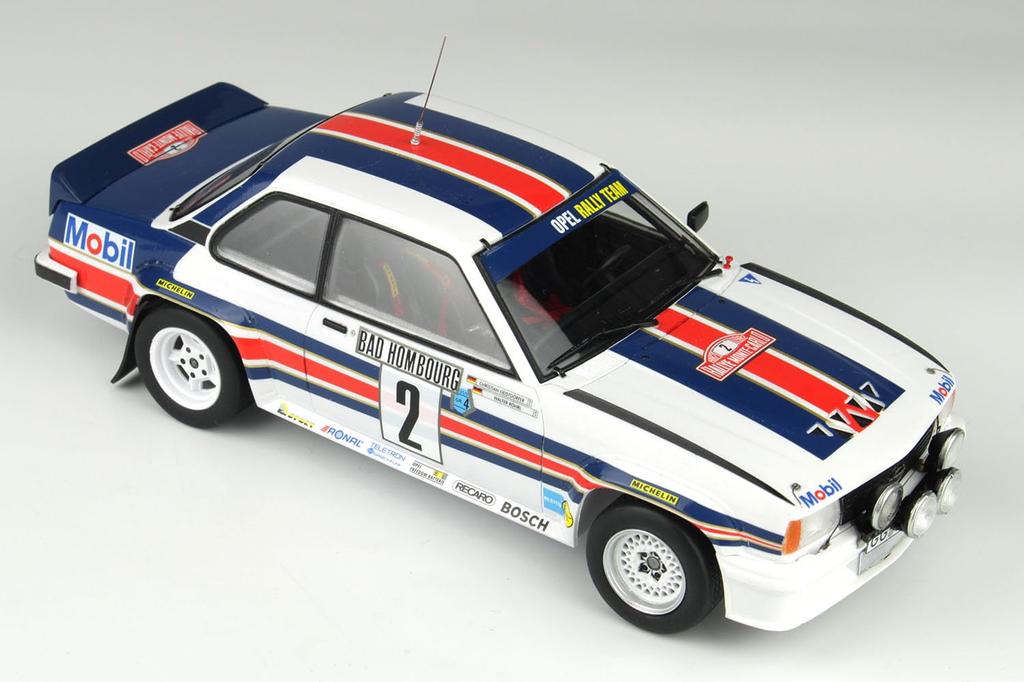 Platz Belkit Opel Ascona 400 1981 Vítěz Rally Monte Carlo Plastikový model BEL020 1/24