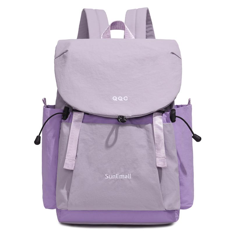 Outdoor Backpack Travel Large Capacity Nylon Commuter Backpack Ultra Light Junior High School Student Schoolbag