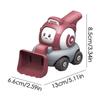 Inertia Childrens Cartoon Toy Car Whistling Whistle Engineering Car  Toy  Xmas Gifts