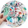 50pcs New Model Doctor Nurse Graffiti Stickers International Nurses' Day Decals Kid Toy Decoration Tool For Luggage, Computer