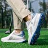 Luxury Golf Shoes Men Golf Wears for Men Light Weight Walking Footwears Athletic Sneakers