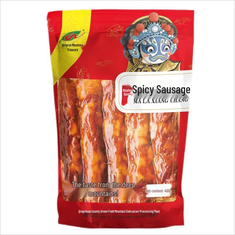 Qingrun Shanbao Spicy Sichuan Sausage