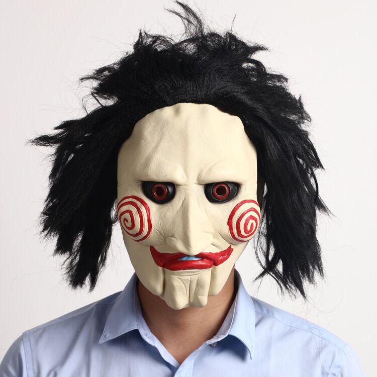 Various Clown Mask Halloween Scary Evil Clown Head Cover Costume Party Movie Cosplay Joker Mask Creepy Devil Smiling Clown Masks