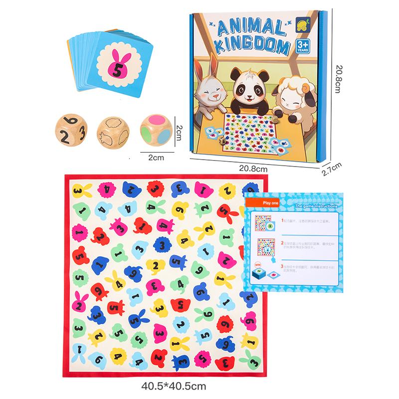 Math Thinking Board Games Kids Toys Montessori Arithmetic Educational Shape Matching Social Games Parent-child Interactive Games