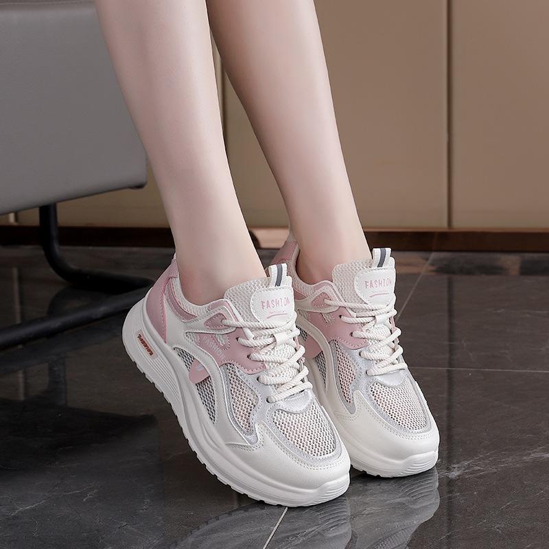 Fashion Youth Women Student Sport Shoes Outdoor Breathable Comfortable Platform Running Shoes Outdoor No Slip Casual Sneakers Zapatillas
