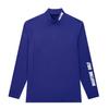 MARTINE GOLF Stretch Mock Neck Shirts_D/Blue (Men)