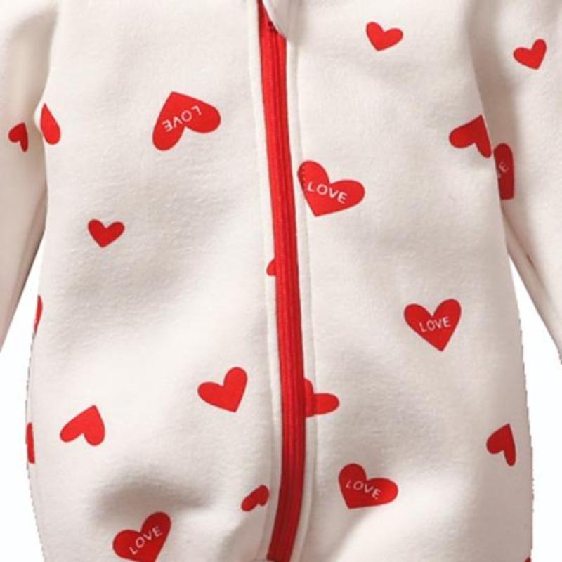 Salopetă caldă din bumbac pentru bebeluși, purtabilă, cu mânecă lungă, lavabilă