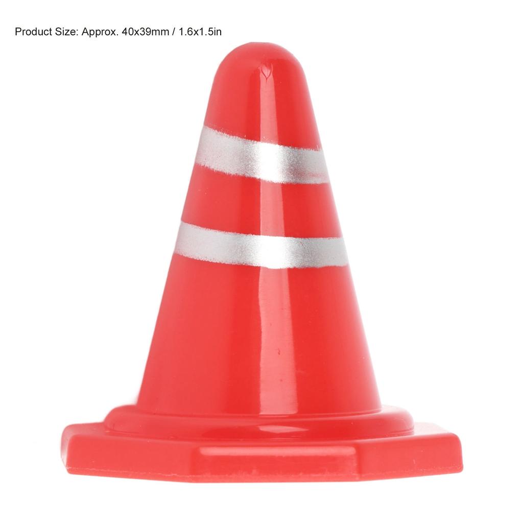 50Pcs Mini Traffic Cone Toys Miniature Traffic Cones for Kids Children RC Remote Control Car Football Training