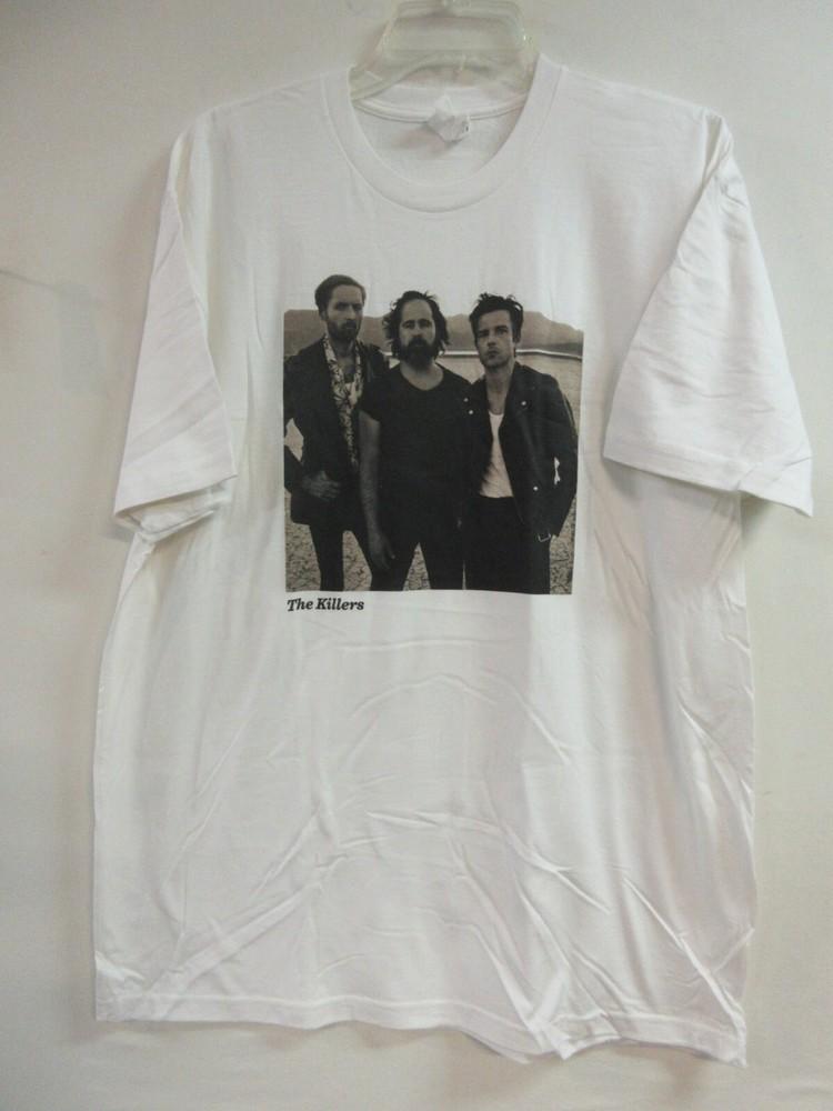 THE KILLERS OFFICIAL MERCH GROUP PHOTO BAND CONCERT MUSIC EXTRA LARGE Unisex T-Shirt XXXL