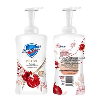 Safeguard Renewing Red Pomegranate Foaming Shower Gel