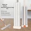 Hands-Free Lazy Mop: Large Microfiber, High Absorption, Aluminum Flat Panel