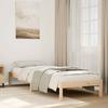 VidaXL Extra Long Bed Frames Without Mattress 100x220 Cm Solid Pine Wood, Bed, Bedroom Furniture, Wooden Bed, Single Bed, 852418