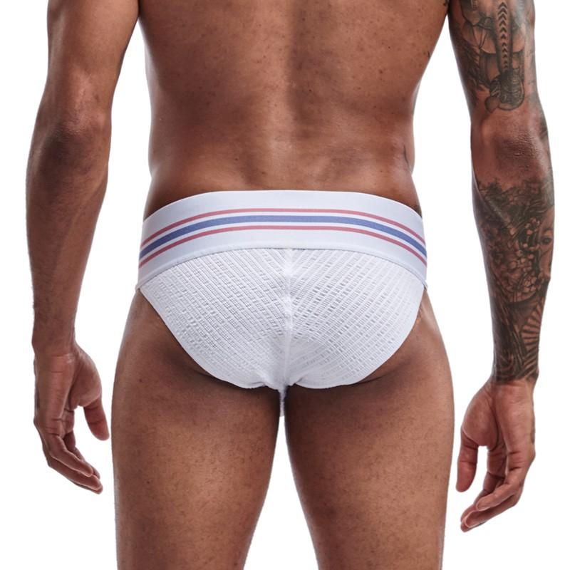 Kalsonger JOCKMAIL Mode Sexiga Låg Midja Sport Herrkalsonger 2.7in Extra Bred Midjeresår Blandade Material Kalsonger Vardag Casual Fest Klubb Shorts