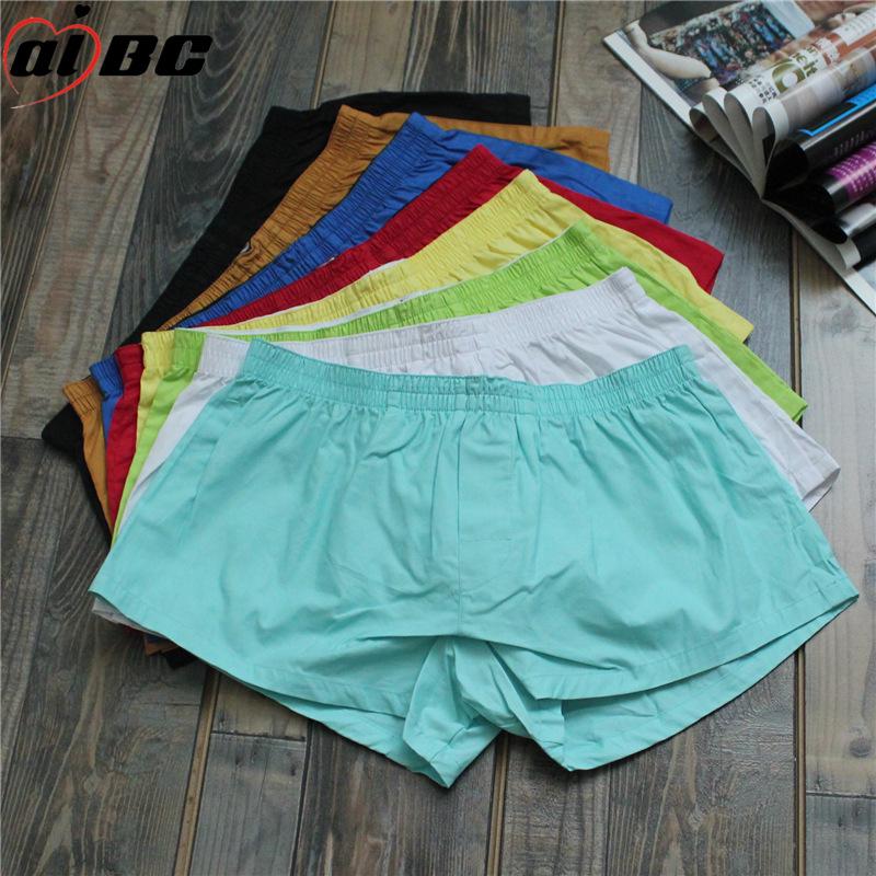 Men's Casual Low-Rise Cotton Boxer Briefs 016-PJ