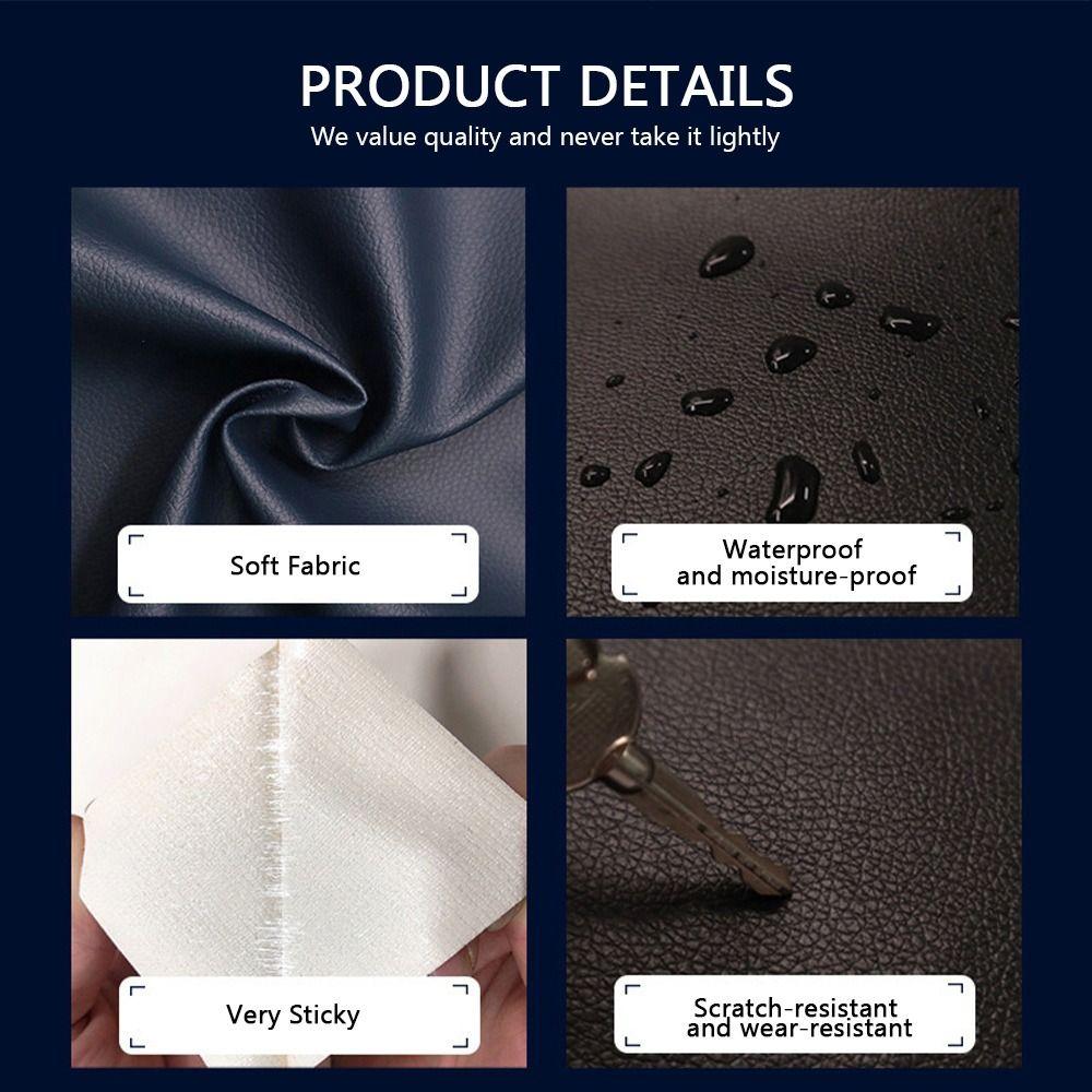 50cm*70cm Leather Repair Patch Waterproof Wear-Resisting Self Adhesive Patch Self-Adhesive Durable Sofa Repair Patch