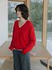 HUNCH Classical Soft V-Neck Knit (3Colors)
